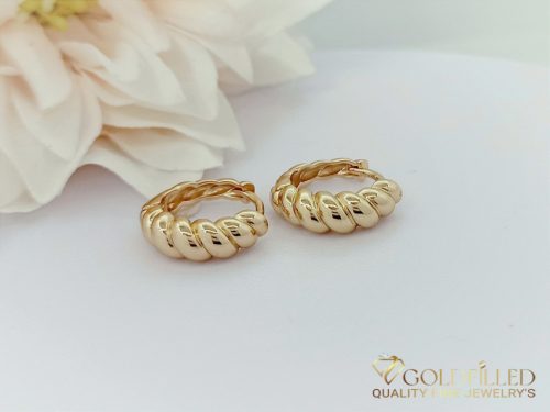 Orecchino GOLDFILLED antiallergico 18mm