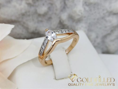 Anello GOLDFILLED antiallergico, diverse misure colore 18K