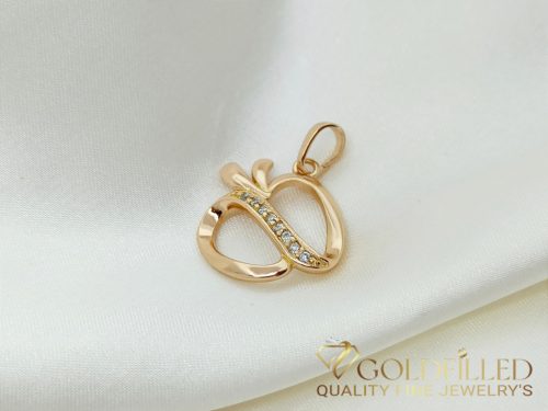 Pendente GOLDFILLED antiallergico 25mm colore 18K