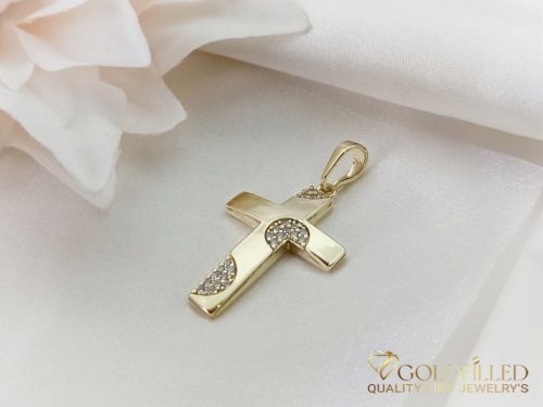 Pendente GOLDFILLED antiallergico 30mm colore 18K