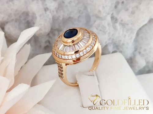 Anello GOLDFILLED antiallergico, diverse misure colore 18K