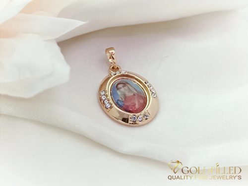 Pendente GOLDFILLED antiallergico 35mm colore 14K