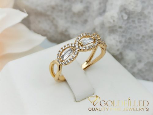 Anello GOLDFILLED antiallergico, diverse misure colore 18K