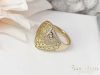 Anello GOLDFILLED antiallergico, diverse misure colore 14K