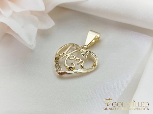 Pendente GOLDFILLED antiallergico 30mm colore 14K