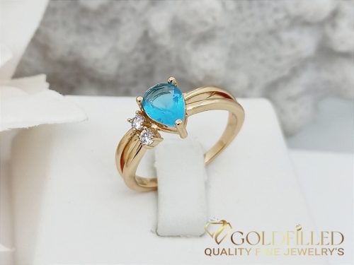 Anello GOLDFILLED antiallergico, diverse misure colore 18K