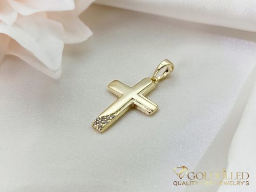 Pendente GOLDFILLED antiallergico 30mm colore 14K