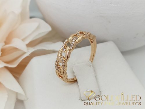 Anello GOLDFILLED antiallergico, diverse misure colore 18K