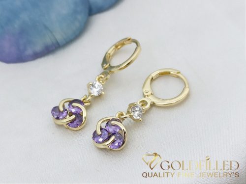 Orecchini GOLDFILLED antiallergici 30mm colore 14K