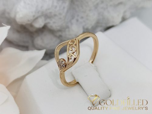 Anello GOLDFILLED antiallergico, diverse misure colore 18K