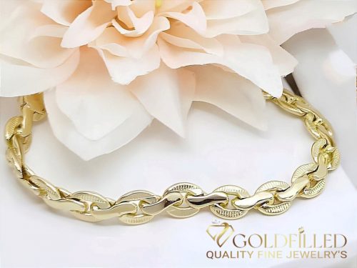 Bracciale GOLDFILLED antiallergico 19/8mm colore 14K