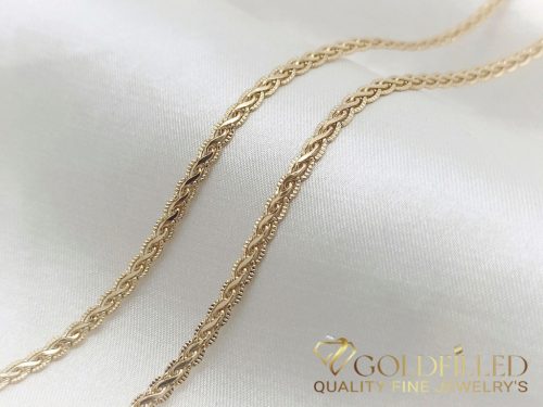 Collana GOLDFILLED antiallergica 45cm/2,5mm colore 18K