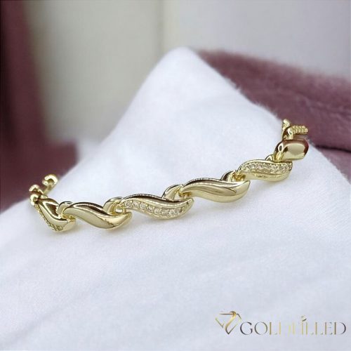 Bracciale GOLDFILLED antiallergico in diverse dimensioni colore 14K