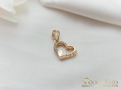 Pendente GOLDFILLED antiallergico 20mm colore 18K