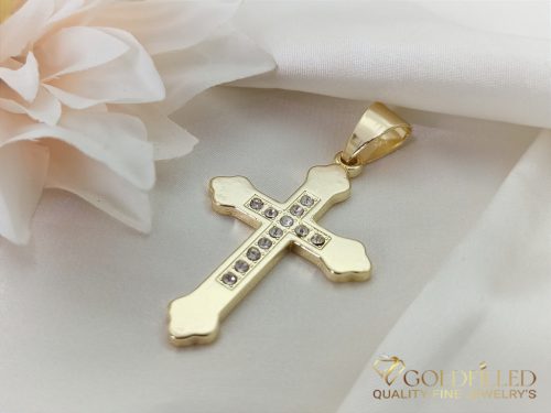 Pendente GOLDFILLED antiallergico 60mm colore 14K