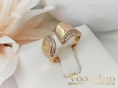 Anello GOLDFILLED antiallergico, diverse misure colore 18K