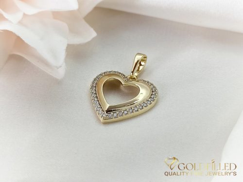 Pendente GOLDFILLED antiallergico 25mm colore 14K