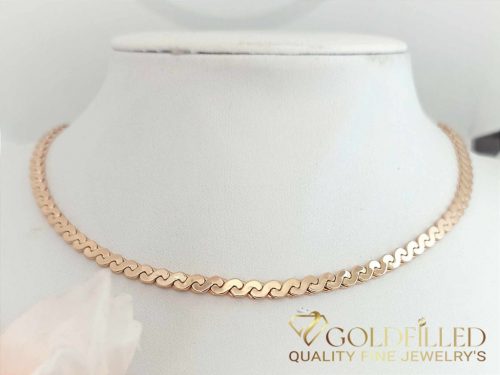 Collana GOLDFILLED antiallergica 50cm/4,2mm colore 18K