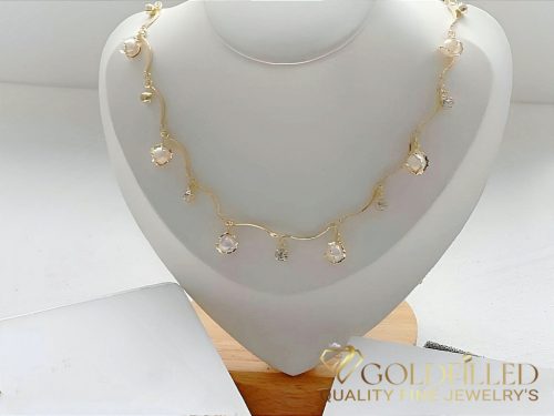 Collana GOLDFILLED antiallergica 45cm/1-8mm colore 14K