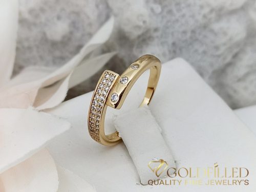 Anello GOLDFILLED antiallergico, diverse misure colore 18K