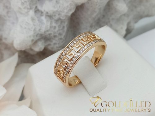 Anello GOLDFILLED antiallergico, diverse misure colore 18K