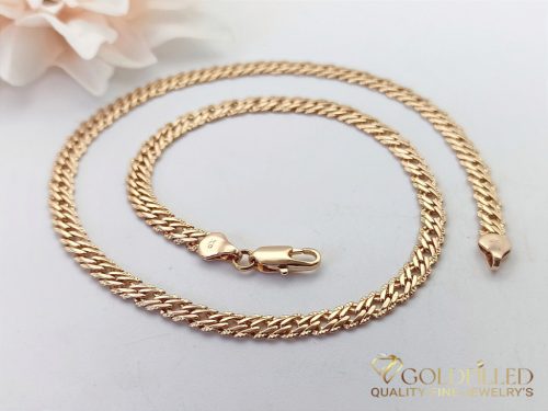 Collana GOLDFILLED antiallergica 45cm/5mm colore 18K