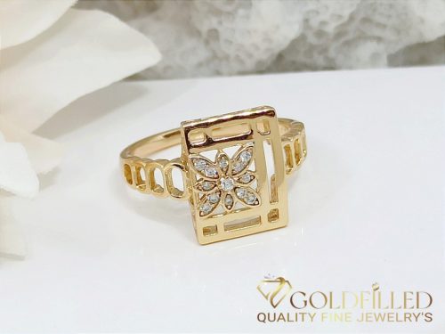 Anello GOLDFILLED antiallergico, diverse misure colore 18K