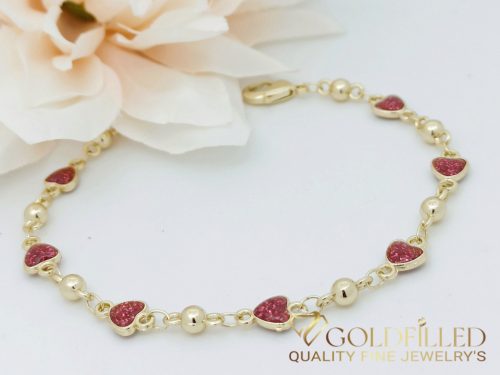 Bracciale GOLDFILLED antiallergico 19 cm /3,5mm colore 14K