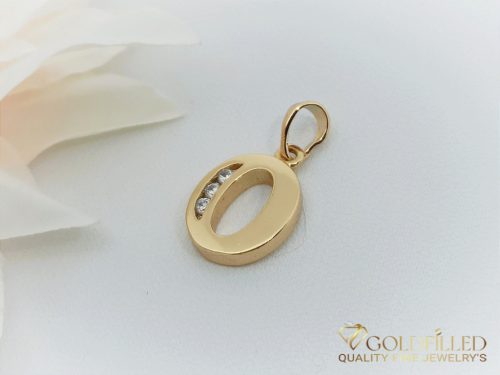 Pendente GOLDFILLED antiallergico 23mm 18k Colore