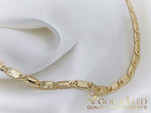 Bracciale GOLDFILLED antiallergico 19/3mm colore 18K