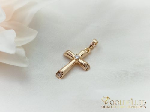 Pendente GOLDFILLED antiallergico 28mm colore 18K